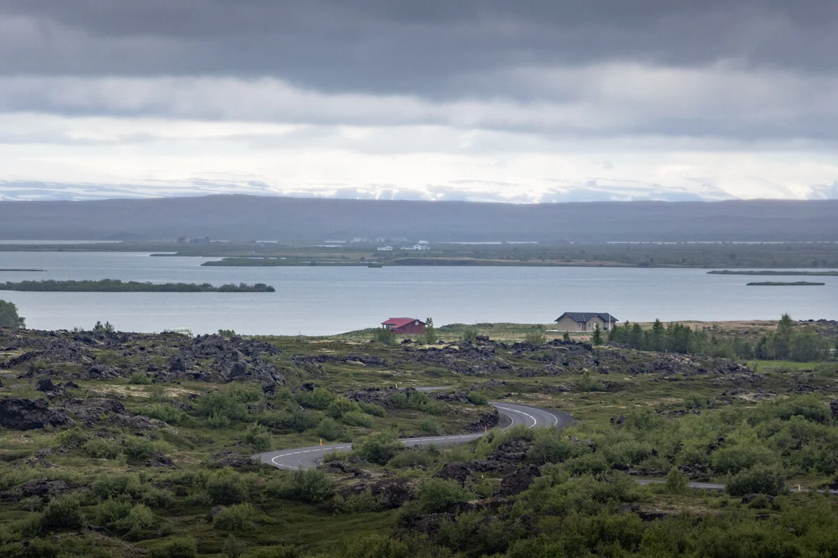 paysage en bordure du lac Myvatn