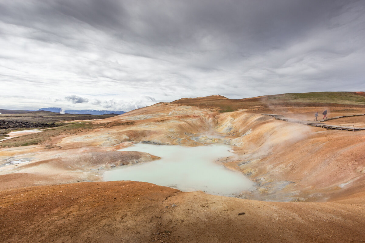 Leirhnjukur en Islande