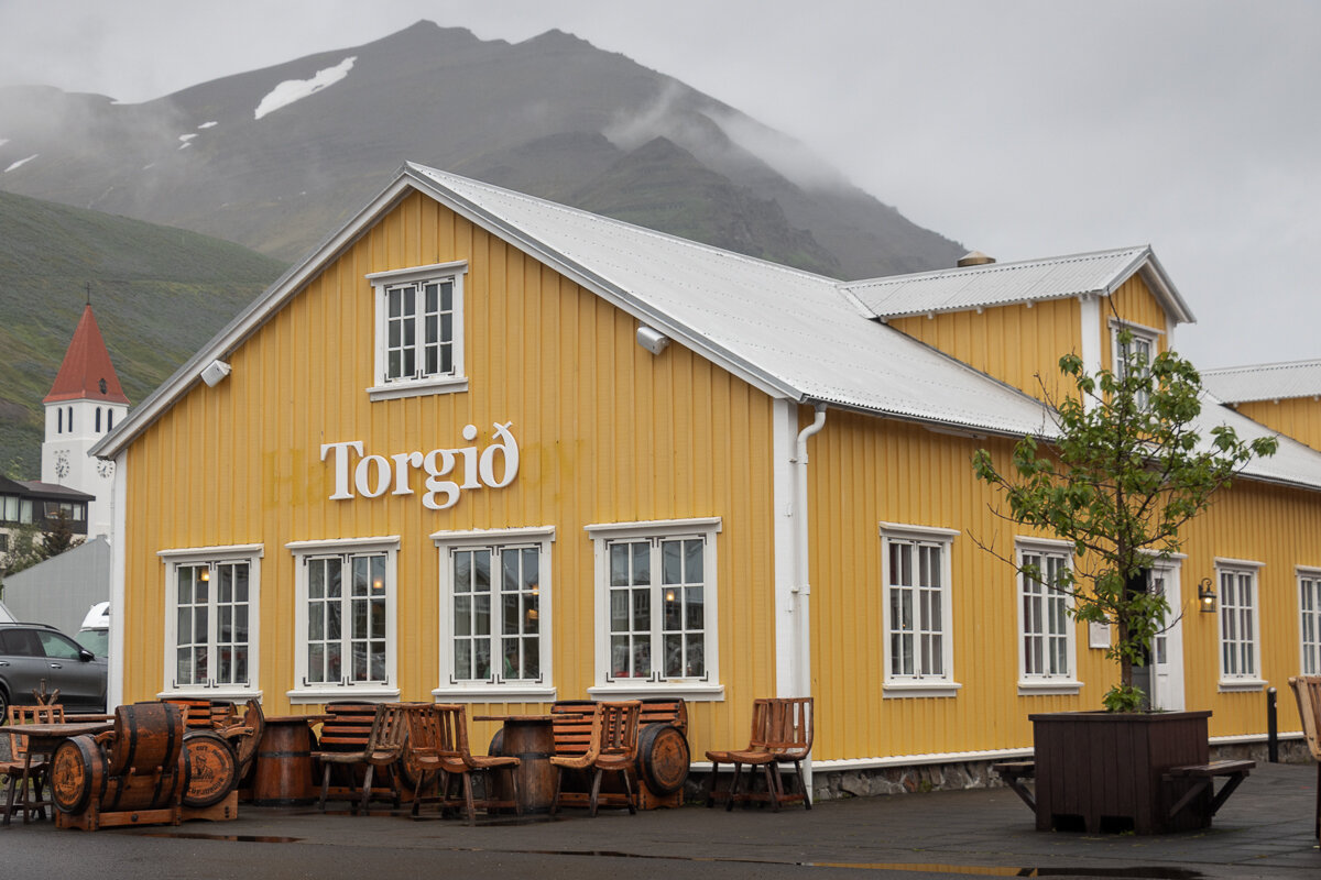 Restaurant Torgid à Siglufjordur