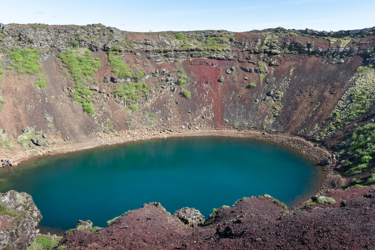 Cratère de Kerid en Islande