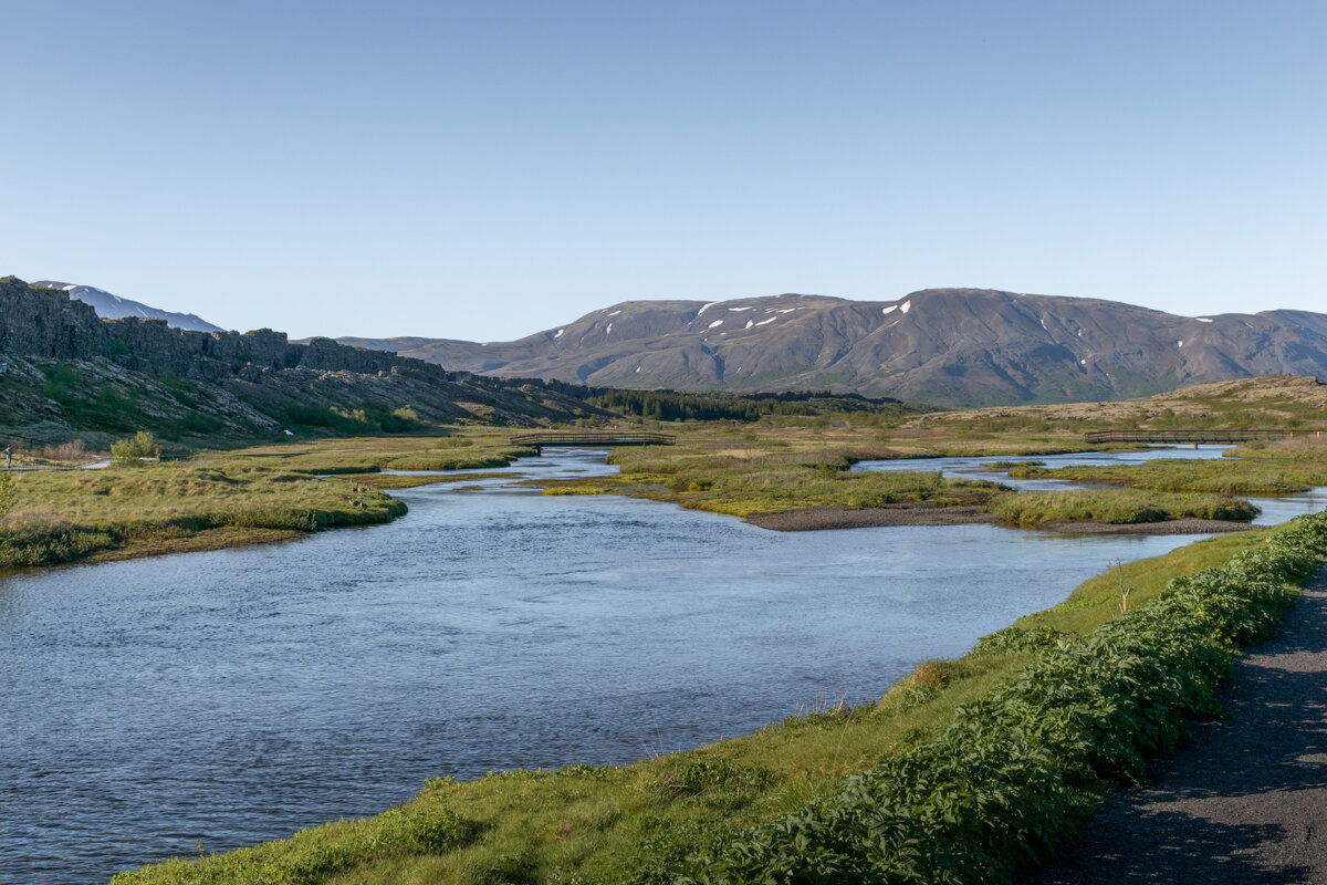 Paysage de Thingvellir dans le cercle d'or