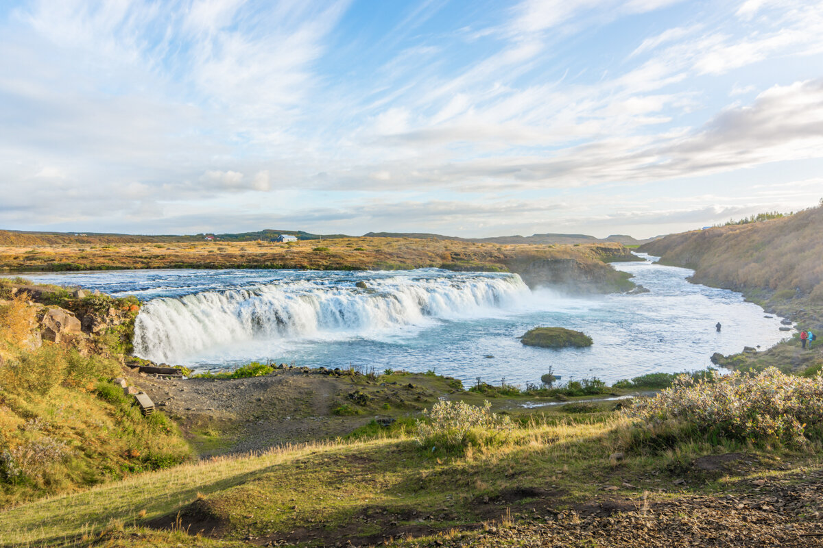 Cascade de Faxi en Islande