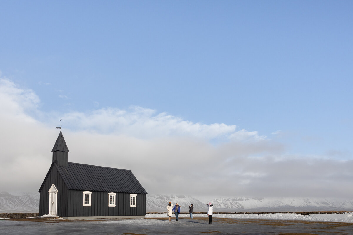 Eglise noire de Budir à Snaefellsnes