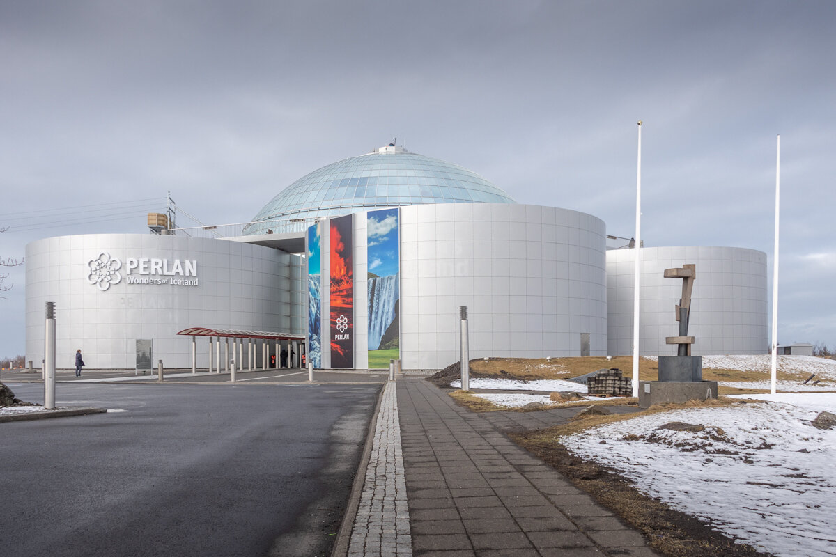 Bâtiment du musée Perlan de Reykjavik