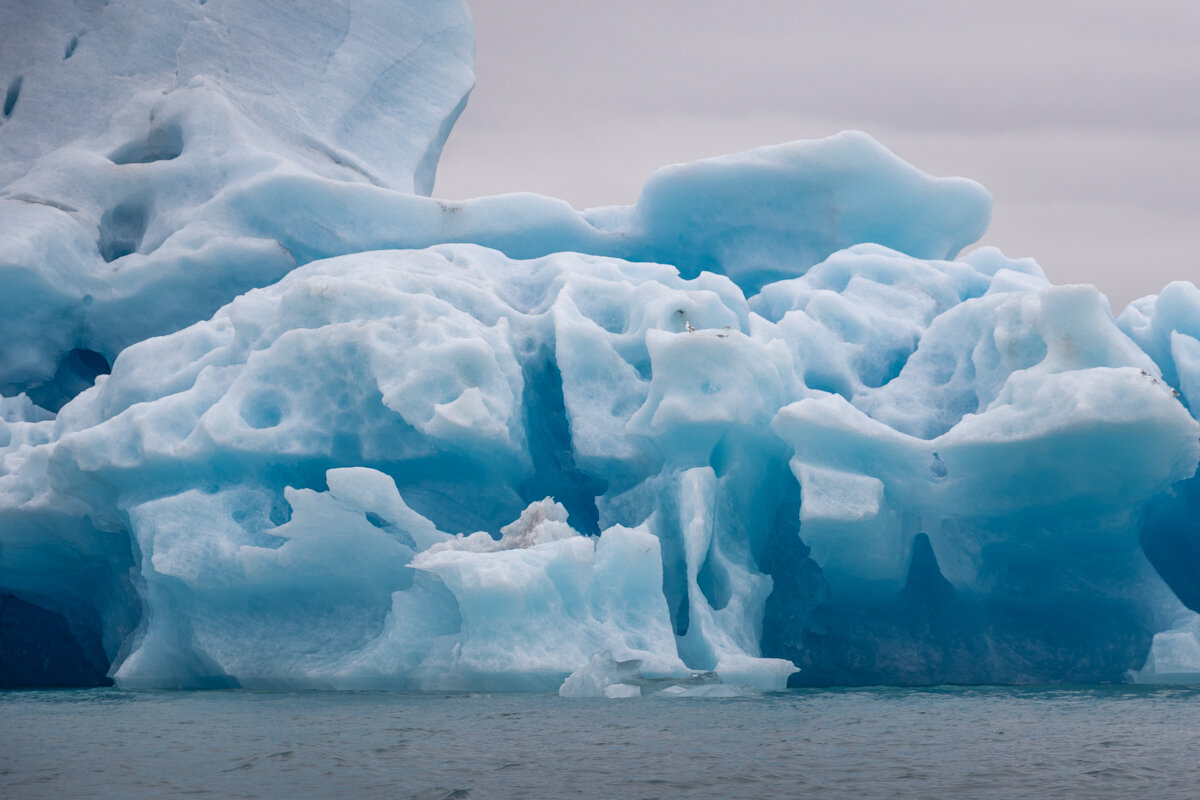 Bloc de glace à Jokulsarlon