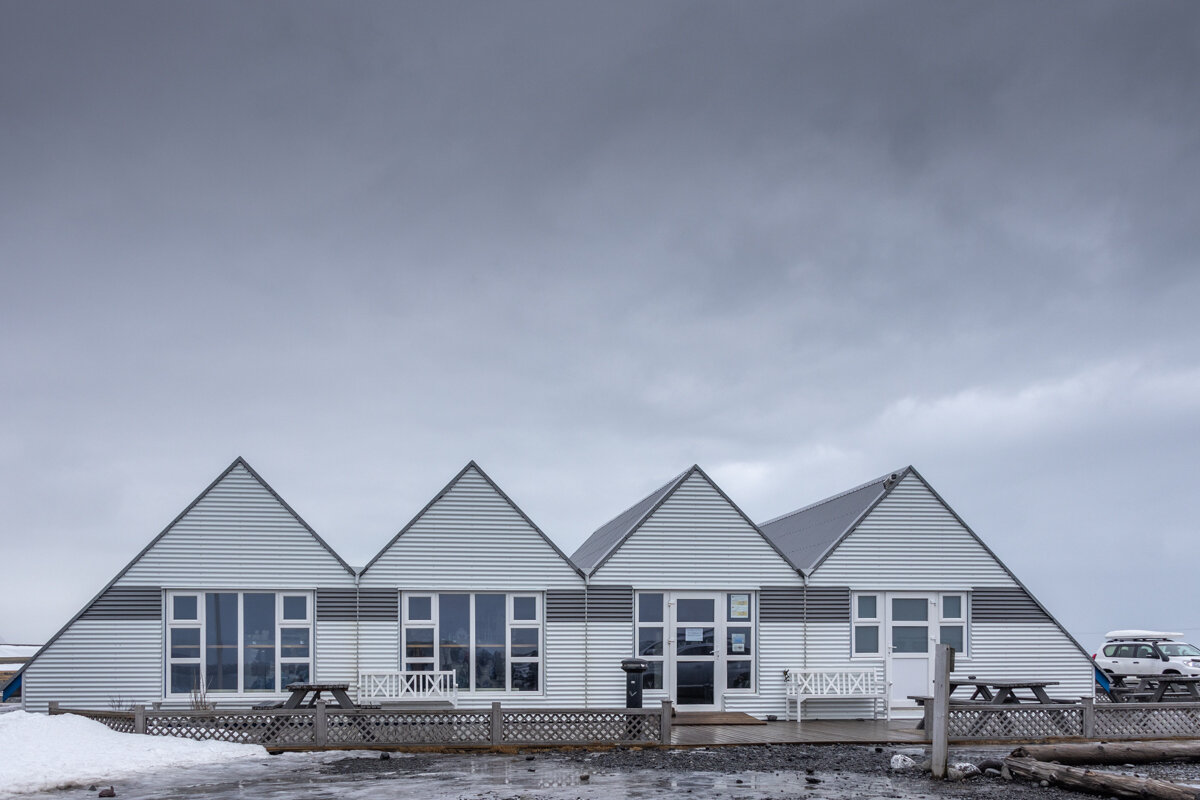 Cafétéria du parking de Jokulsarlon