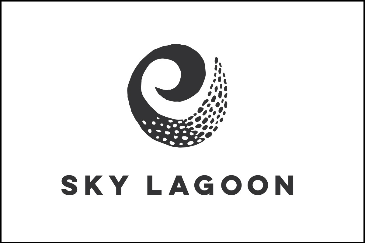 Logo du Sky Lagoon en Islande