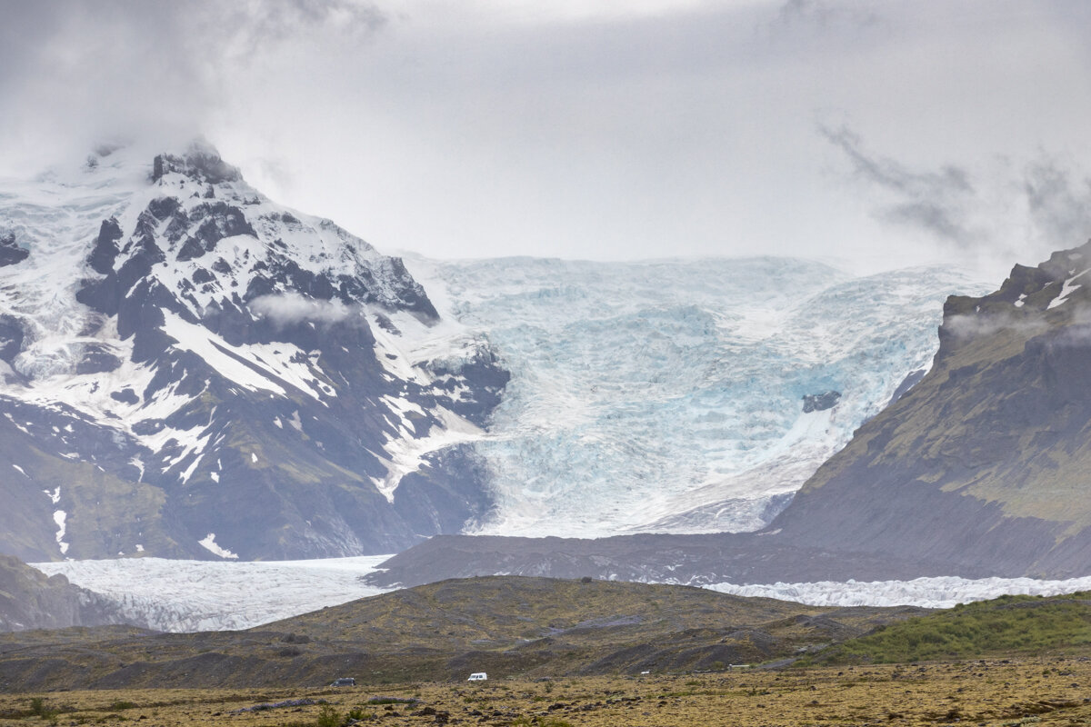 Langue de glacier à Skaftafell