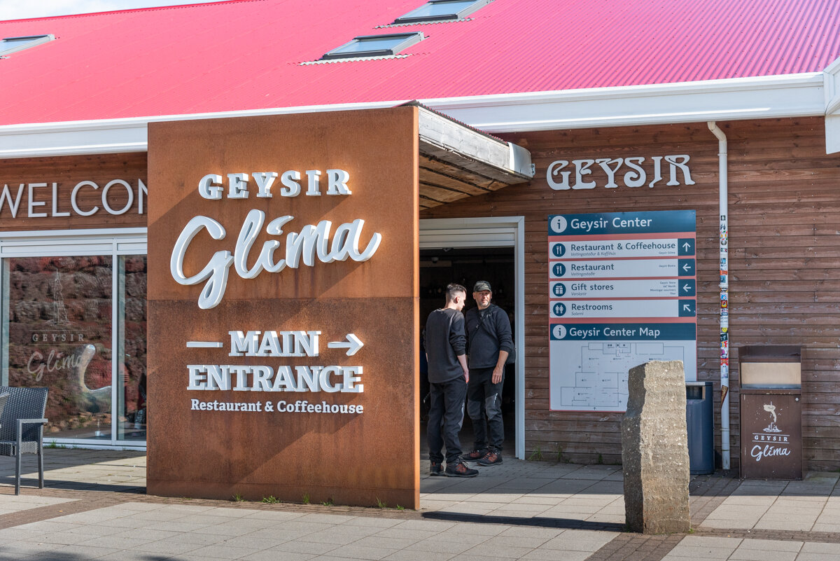 Centre d'information à Geysir