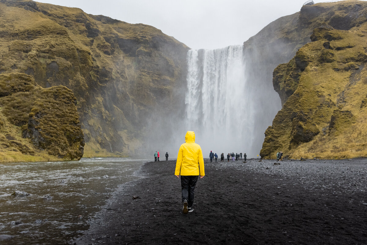 Skogafoss en Islande